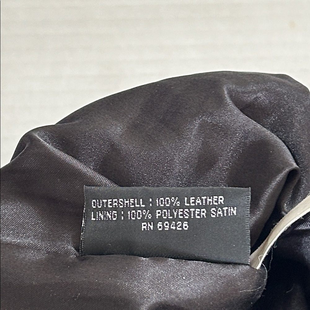 WILSONS BLACK SOFT LEATHER STRAIGHT LEG WOMENS LINED CLASSIC PANTS SZ 6 - Picture 8 of 13